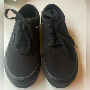 Youth Black Vans